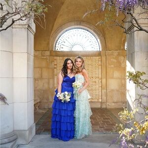 Elegant Blue and Green Women's Dresses